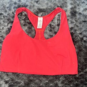 Lululemon Strong Identity Sports Bra Carnation Red